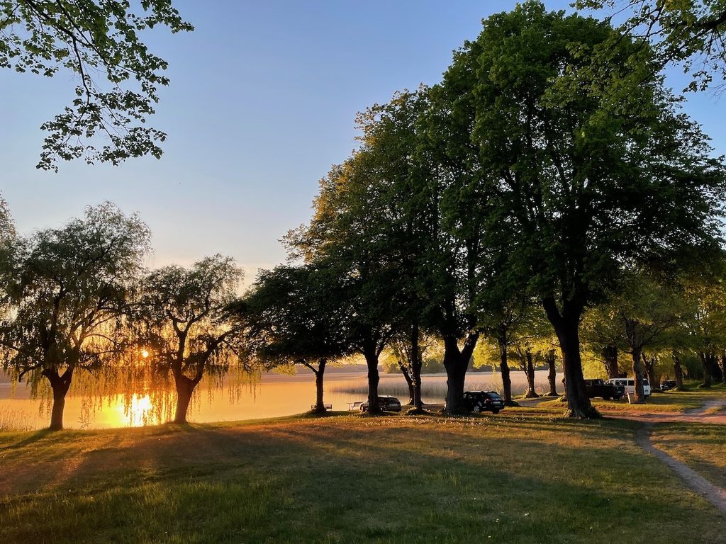 Stellplatz Paradies im Grünen, direkt am See