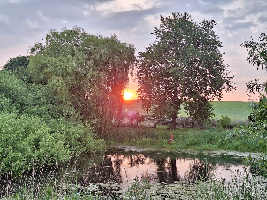 Camping im Schweriner Outback am Heiligensoll