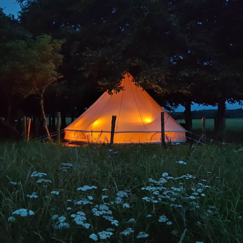 Tenda di lusso Svalen nel Parco Naturale di Ølene