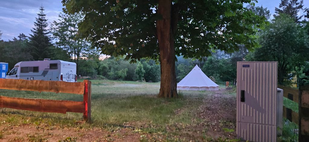 Camping in the Mecklenburg Lake District