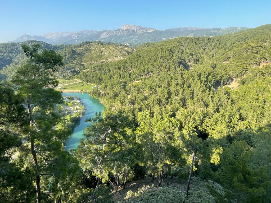 Pitch in the nature reserve - Köprülü Canyon