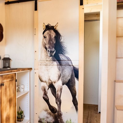 Vacaciones en el campo en una casita en la región de los lagos