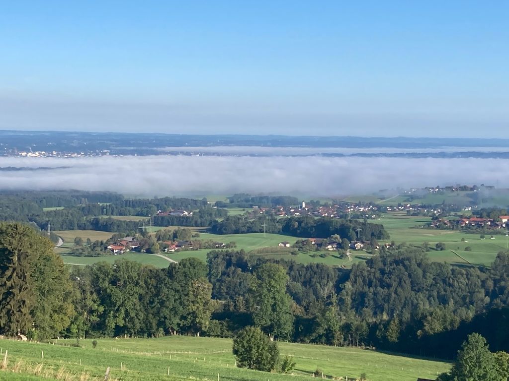 Lugar para tomar el sol en la granja con unas vistas magníficas