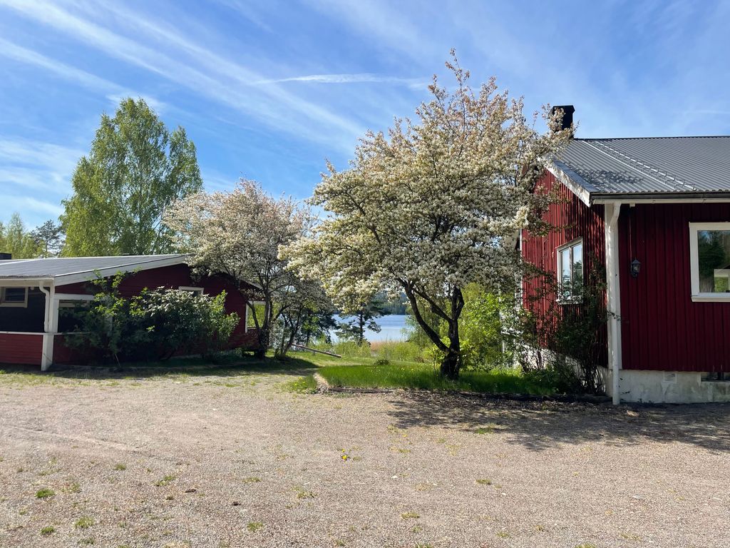 Camper spots by Finnsjön – forest, beach & trails