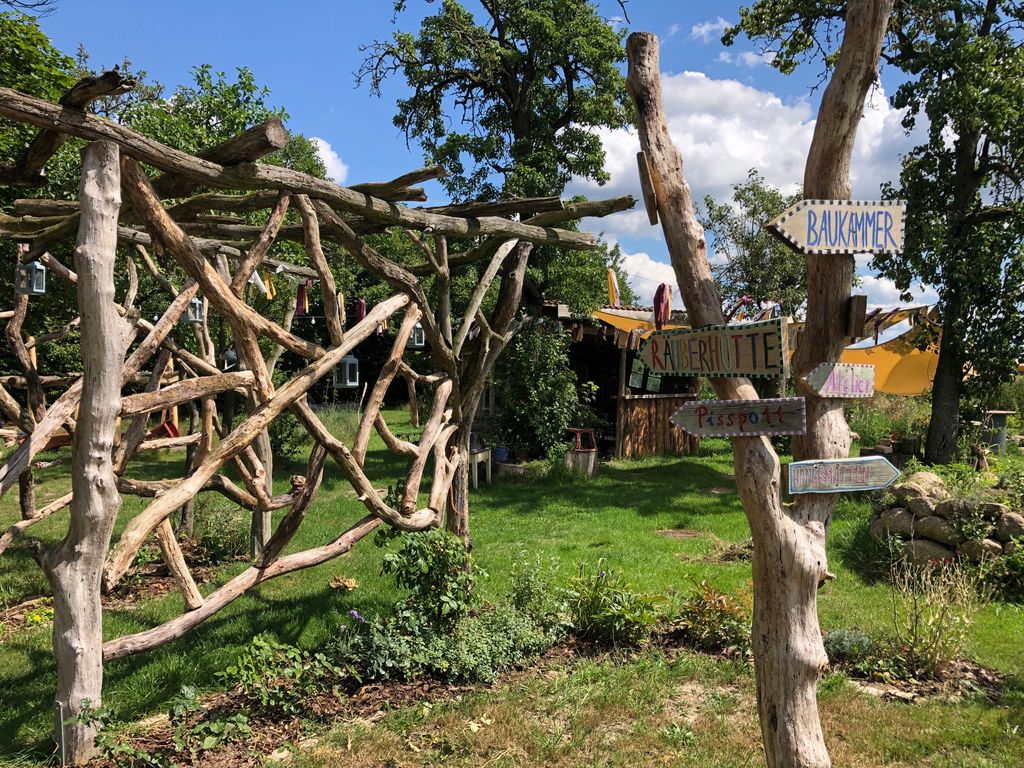 Camping an der Feldkante in der Prignitz