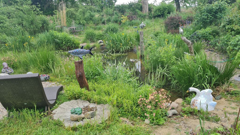 Stellplatz im Paradiesgarten Nöhe Zarrentin 