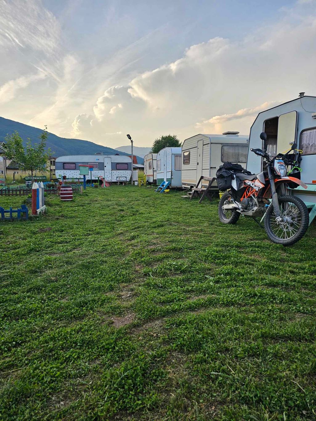 Camping am Seeufer