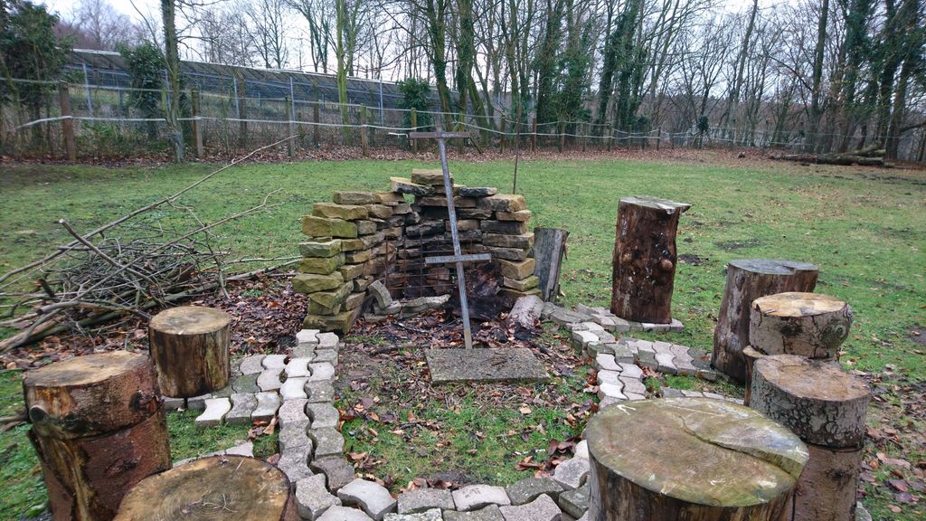 Campeggio privato ai piedi del Buckeberg