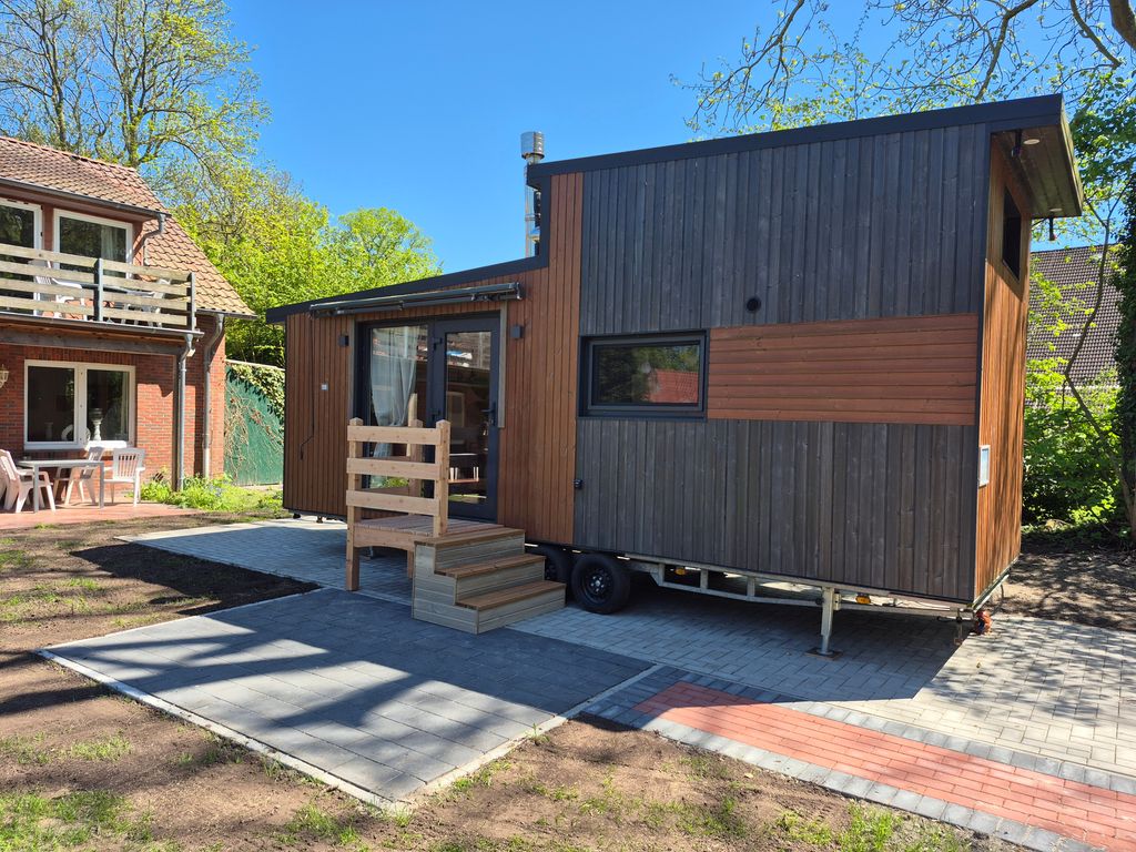 Tiny House dans un paradis de vacances - Mer du Nord accessible à pied