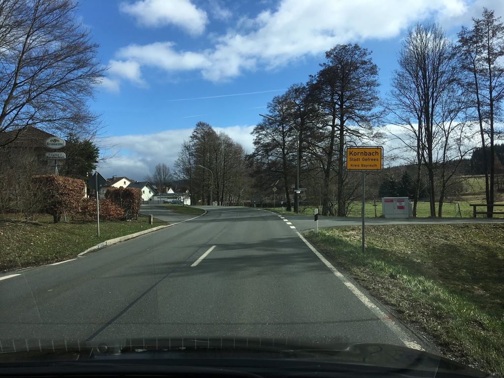 Campeggio nel Fichtelgebirge - un luogo isolato da sogno