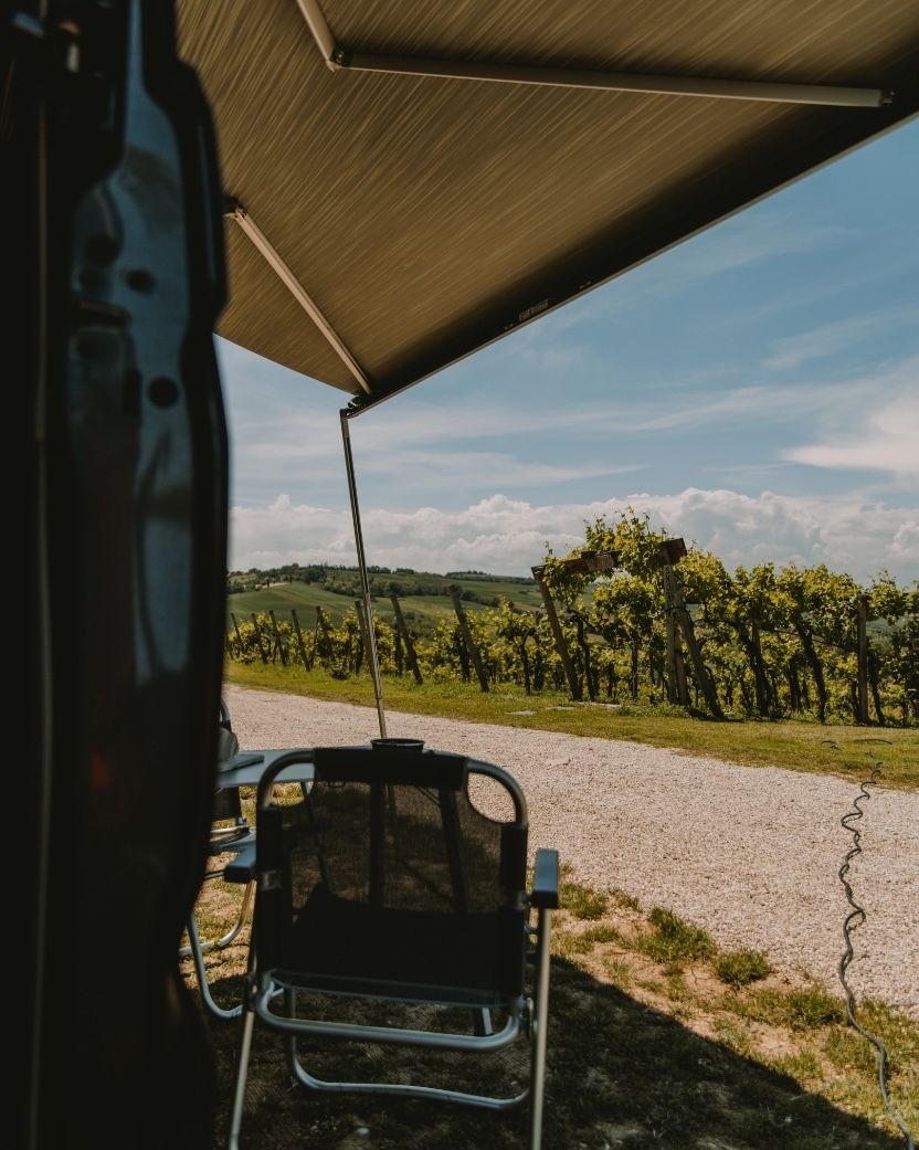 Emplacements dans le vignoble