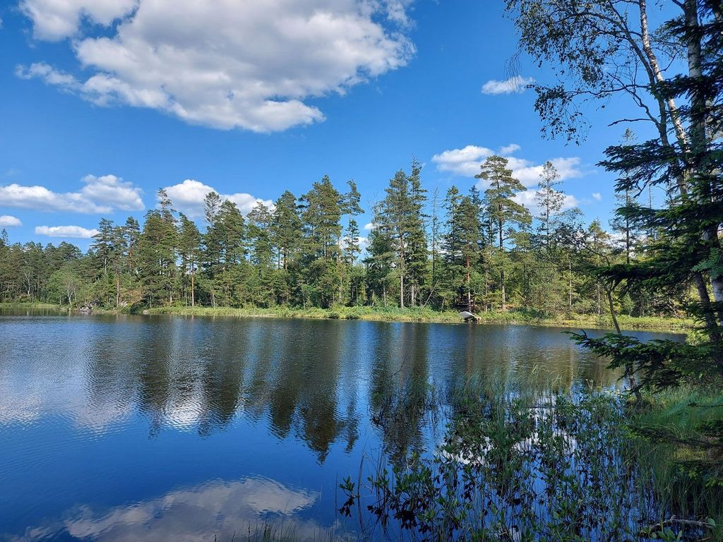 Kleine Stuga/Tiny House Rolig Räv See in Schweden 