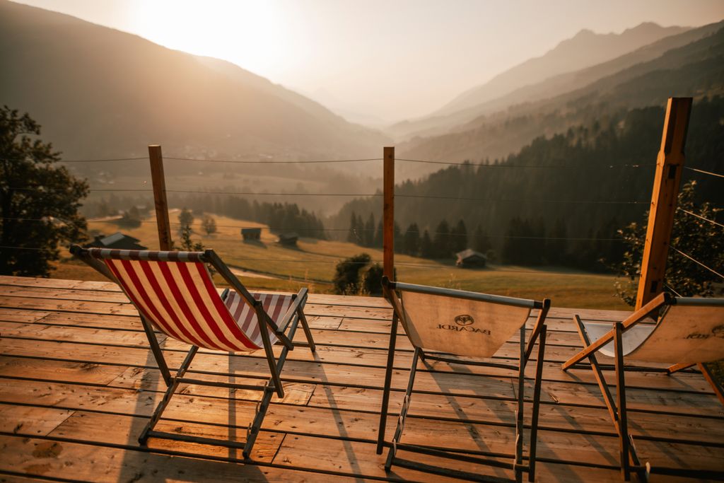 Pitch with a breathtaking view