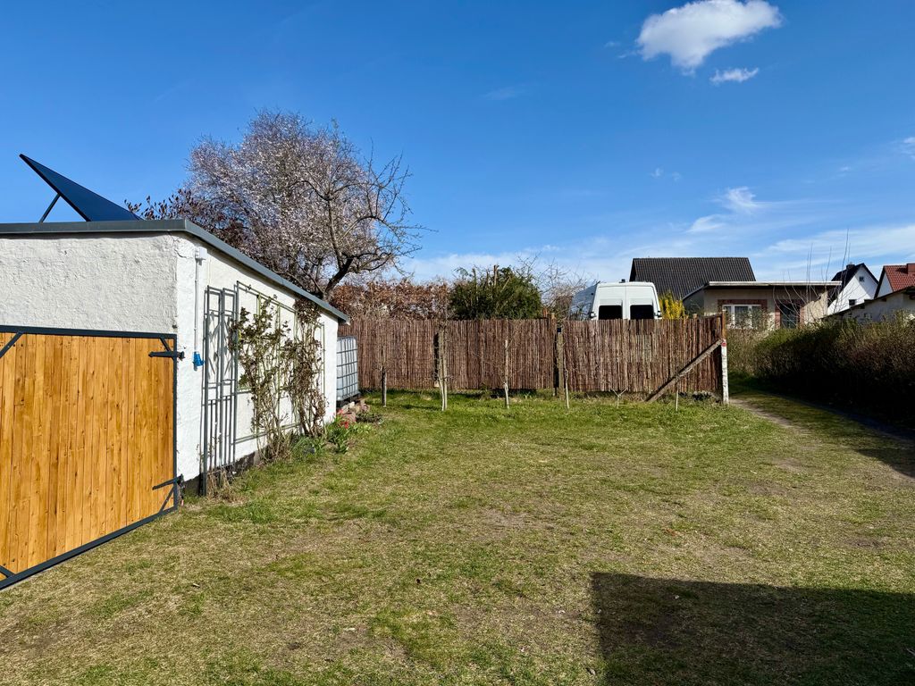 Blick auf den Stellplatz