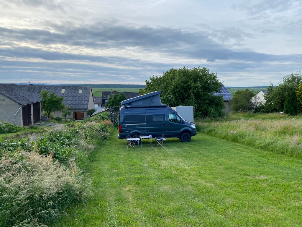 Camping am Wanderweg „Kirchspiels Tälertour“