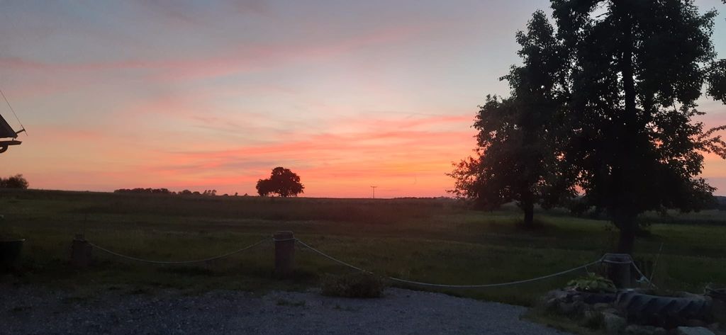 Stargazing on a former farm