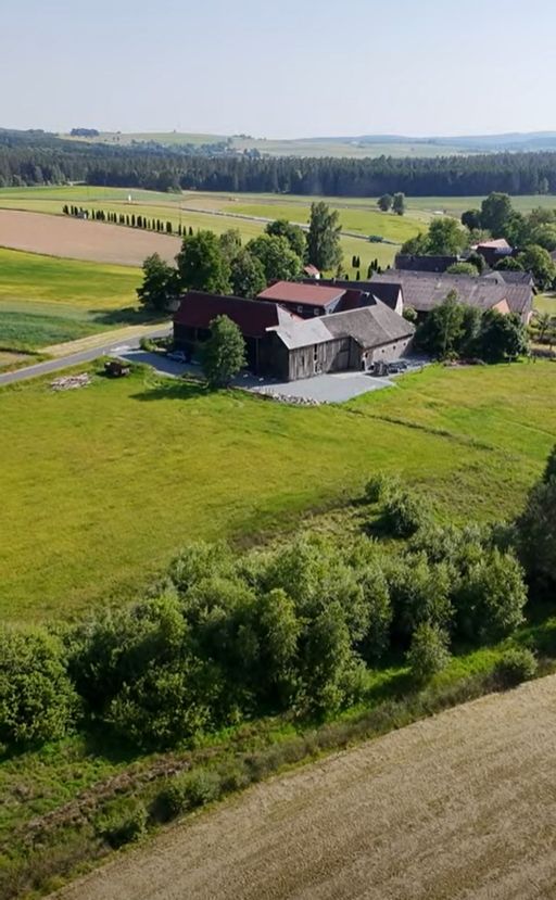Naturcamping in der Nähe der Tschechischen Republik
