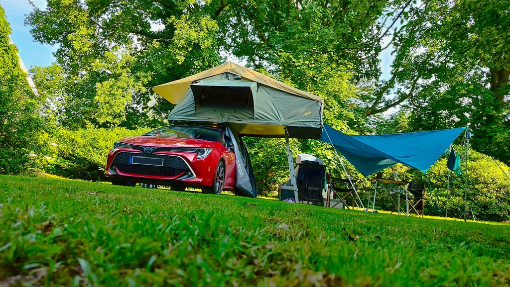 Stellplatz #1 am Haus Fehnwald für Camper und mehr