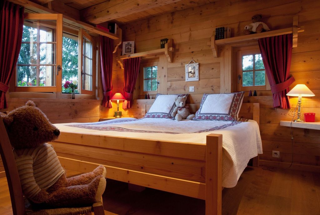 Chalet aislado en los Alpes suizos