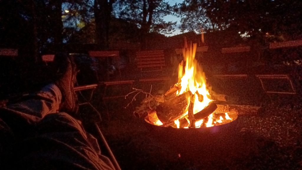 Stellplatz auf historischem Hof