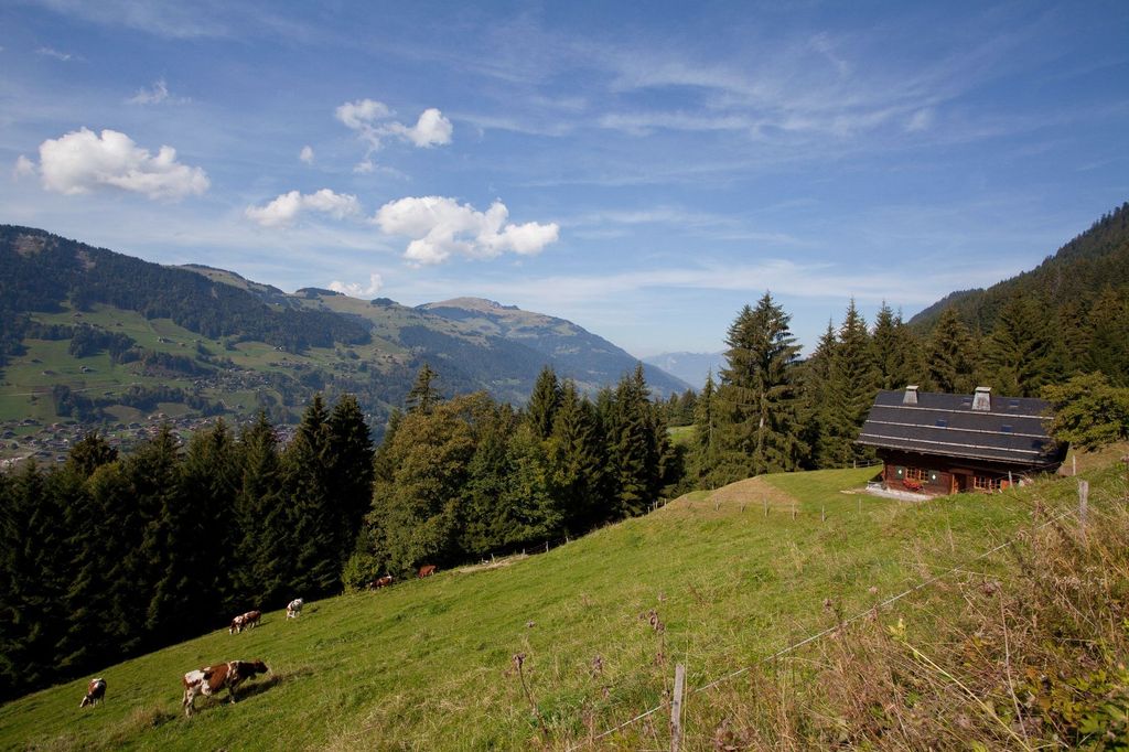 Chalet appartato nelle Alpi svizzere
