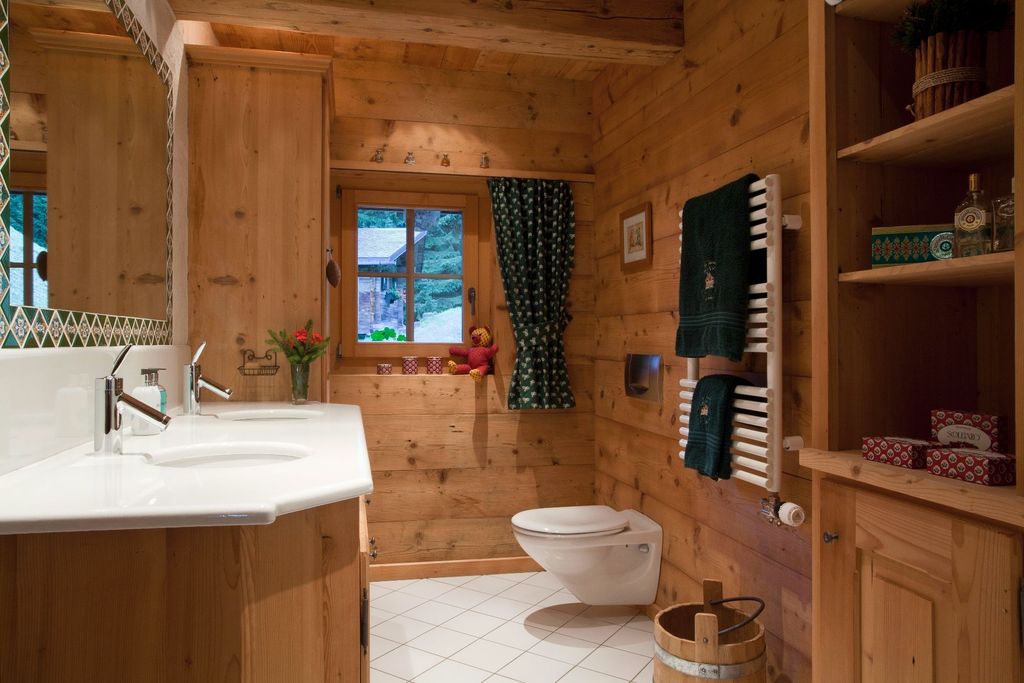 Chalet aislado en los Alpes suizos