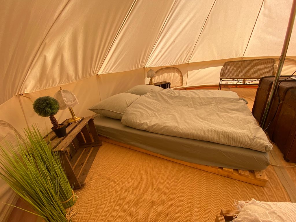 Glamping nell'idilliaca cornice rurale dell'antica tenuta parrocchiale