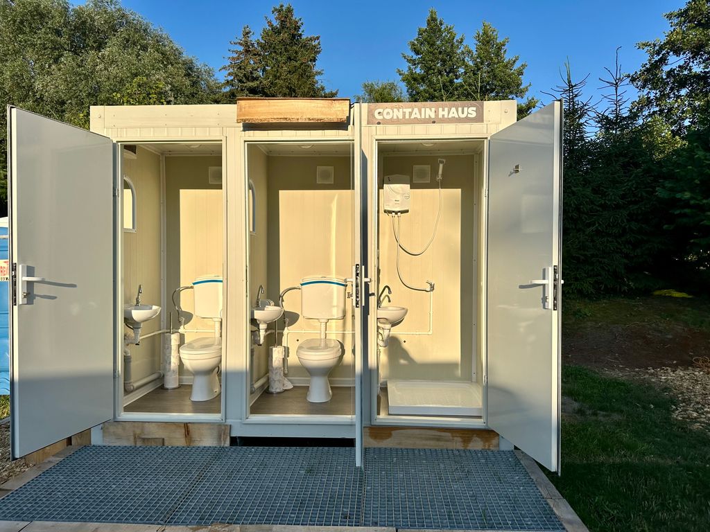 Piazzola per il campeggio nella città del rame di Hettstedt