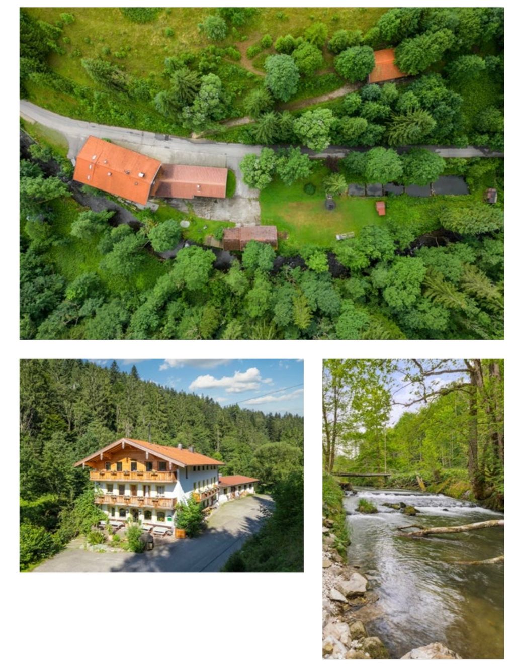 Natural paradise on the red Traun in Upper Bavaria