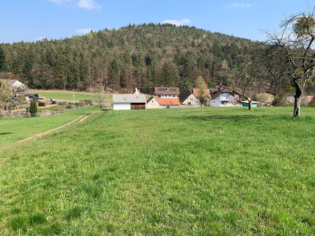 Panoramablick auf den Spessart