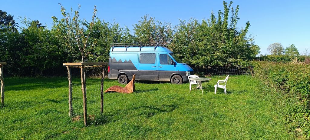 Emplacement dans le verger