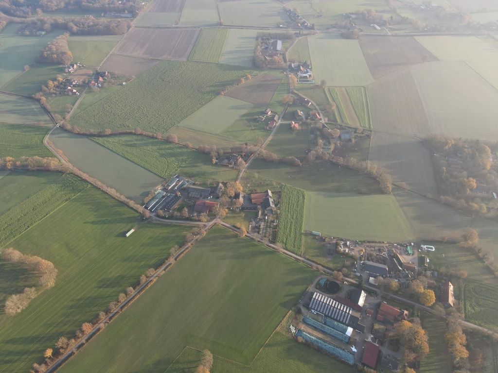 Gartenparadies zwischen Bauernhöfen und den Kühen