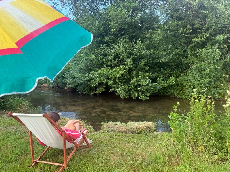 Glücklich am Bach - Stellplatz an der Wiesent