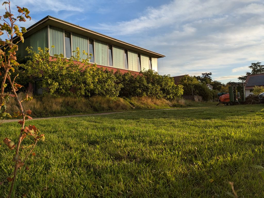 Quiet parking space on the southern wine route