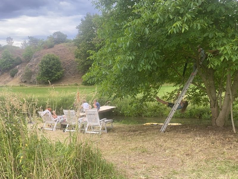 Glücklich am Bach - Stellplatz an der Wiesent