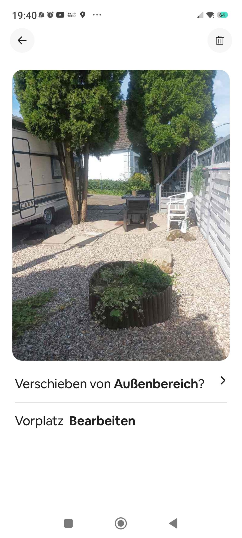 Kl. Stellplatz auf dem Resthof am See