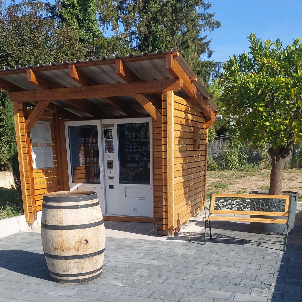 Pitch in the vineyards on the edge of the Southern Palatinate