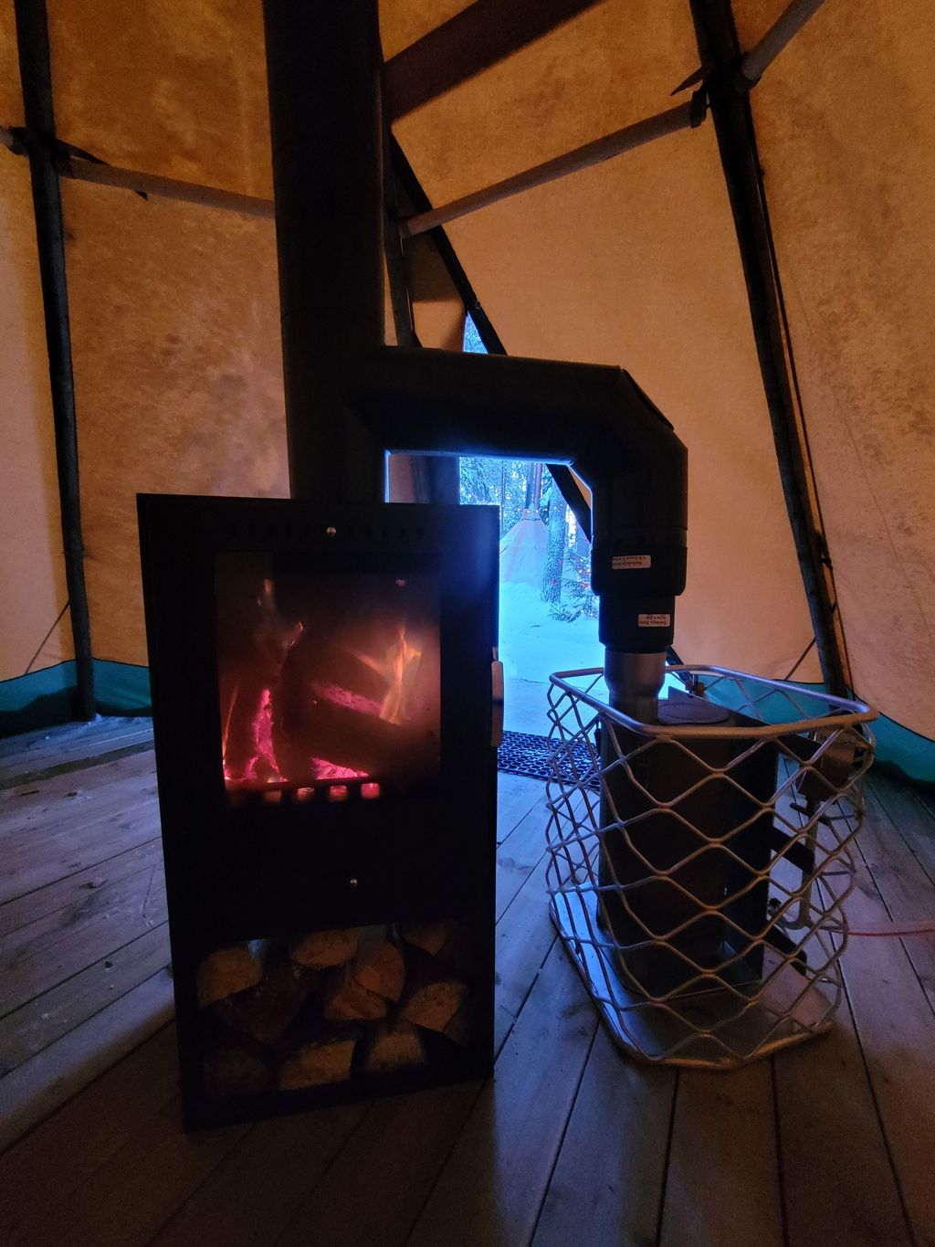 Glamping Abenteuer in schwedisch Lappland 
