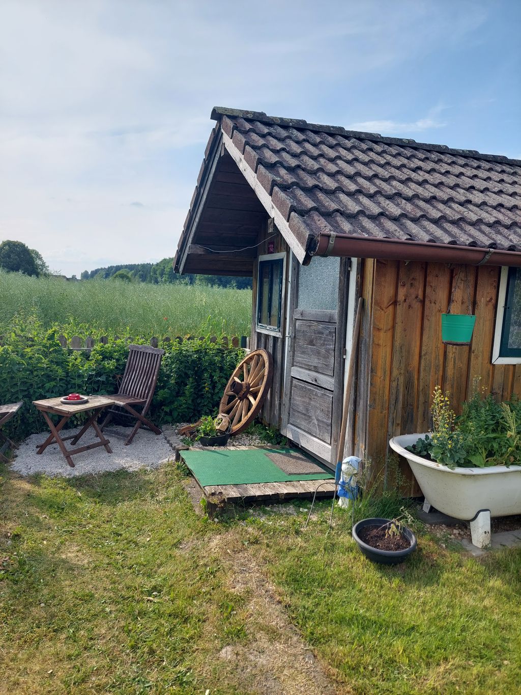 Ein Bett im Heu, wie damals
