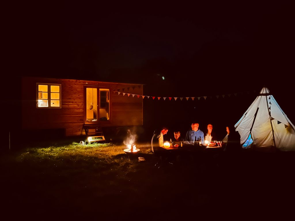Vacaciones en una preciosa caravana de circo cerca de Wendland