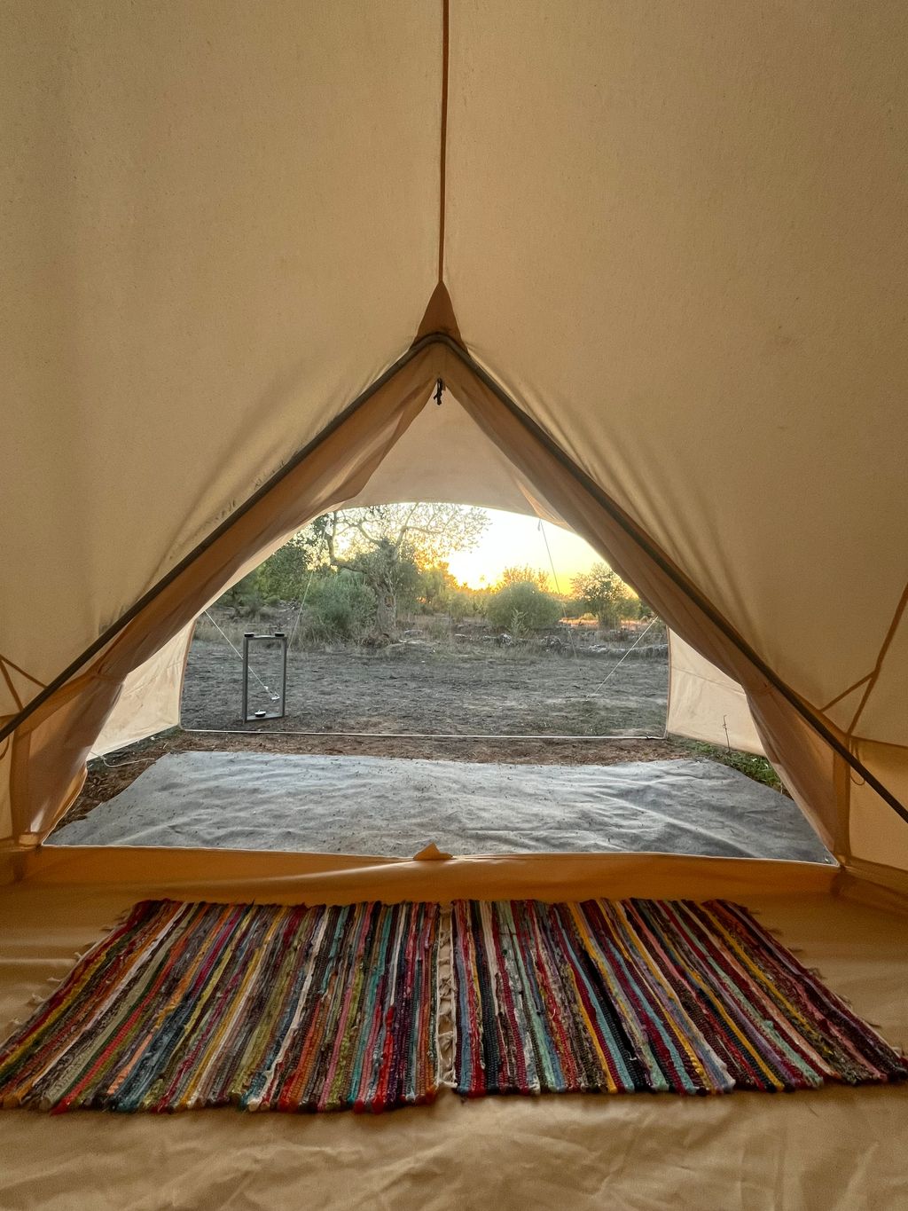 Glamping auf Olivenhain - Ruhe auf 500 m Höhe