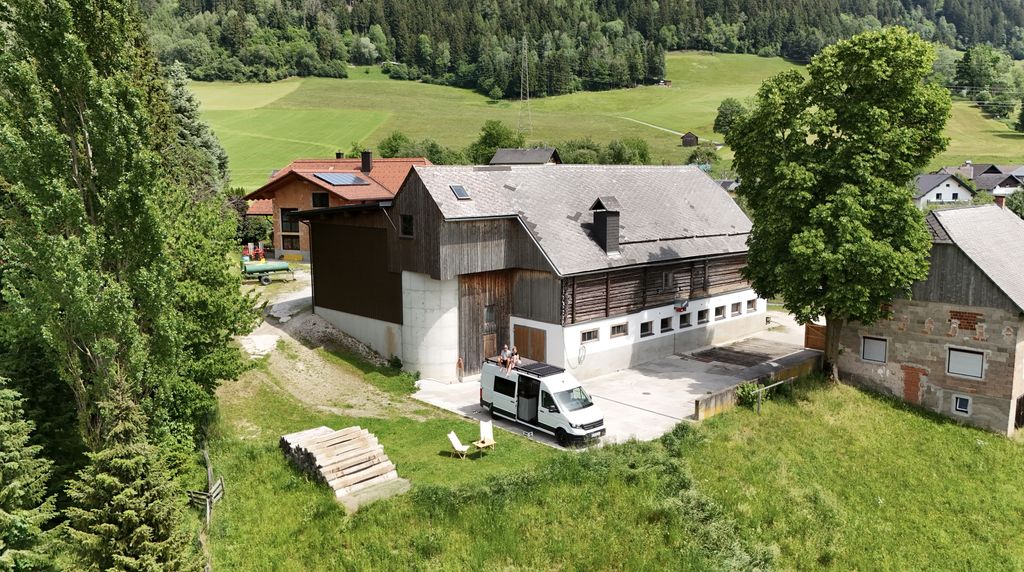 Bergbauernhofcamping im schönen Ennstal