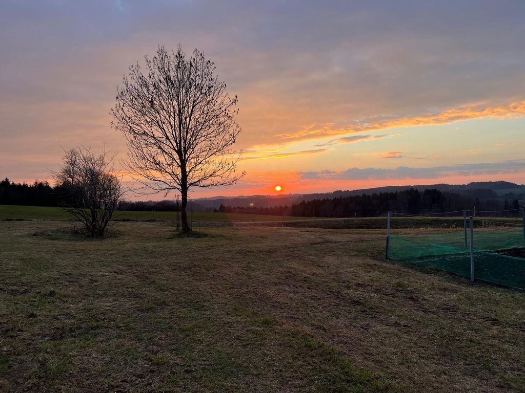 Posto auto privato in una fattoria biologica