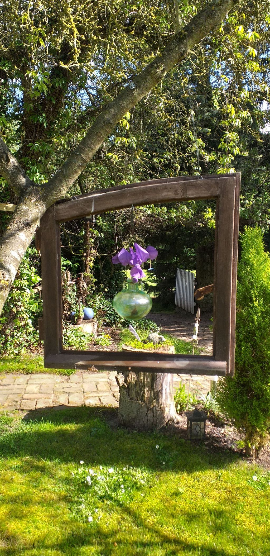 A place in the green on the Oder-Neisse cycle path