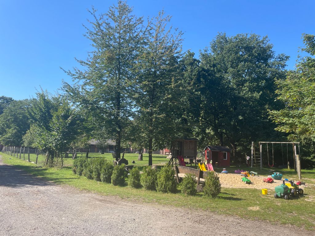 Pitch at the estate in the Osnabrück countryside