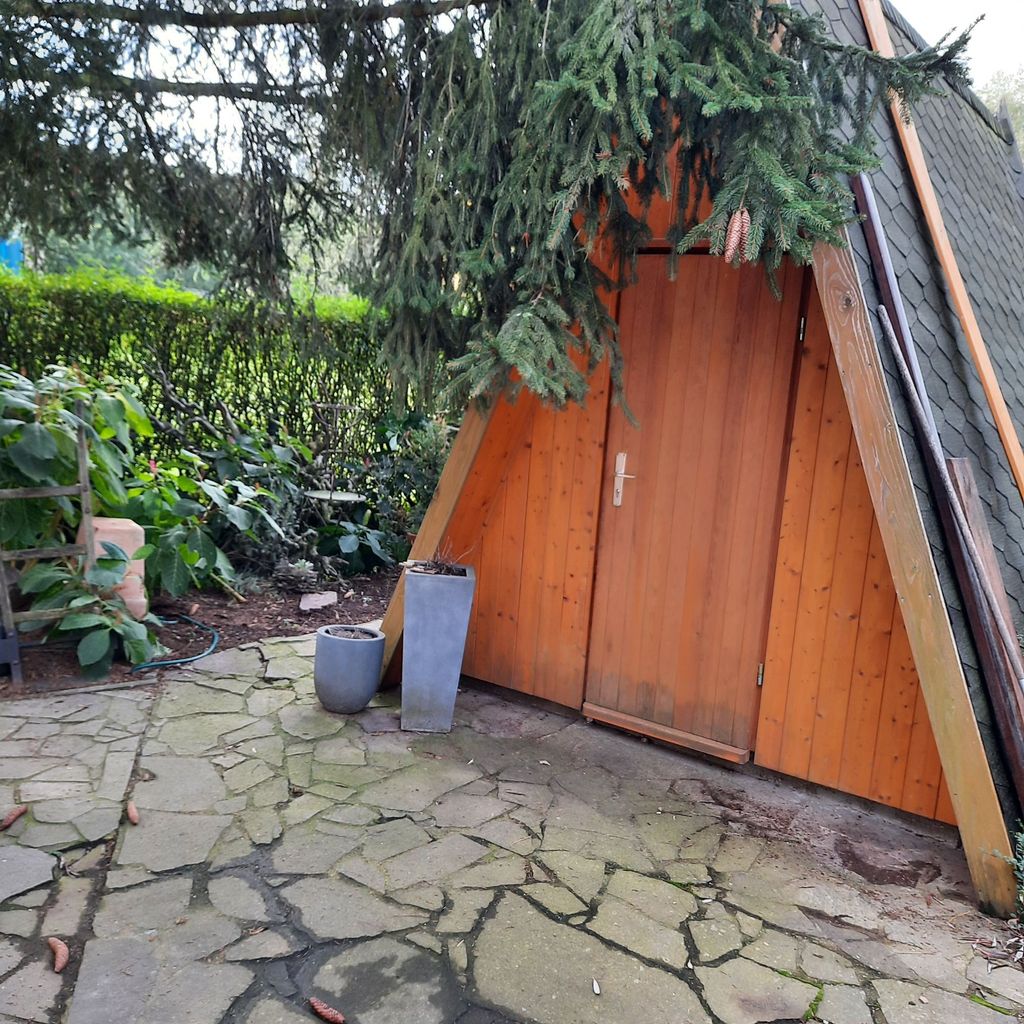 Finnhütte im Leipziger Neuseenland Einzelplatz