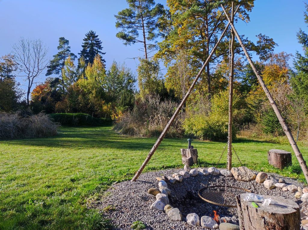 Natur Camping am Weiher: Alleinlage am Lech