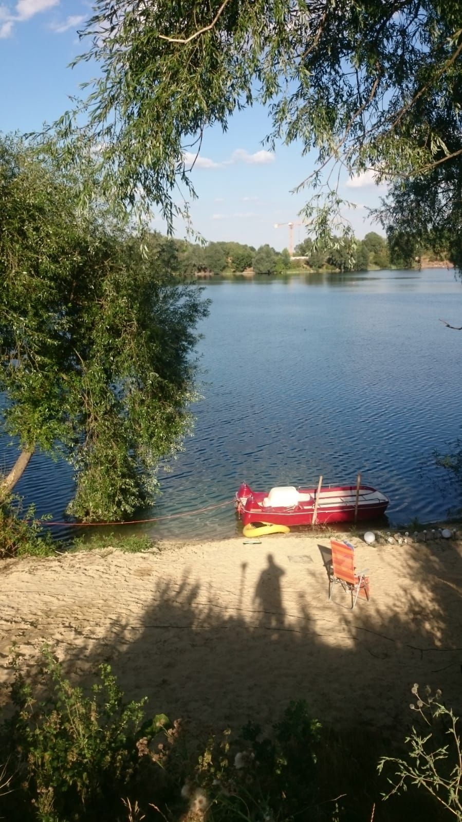 Caravan direttamente sul lago nel sud dello Harz