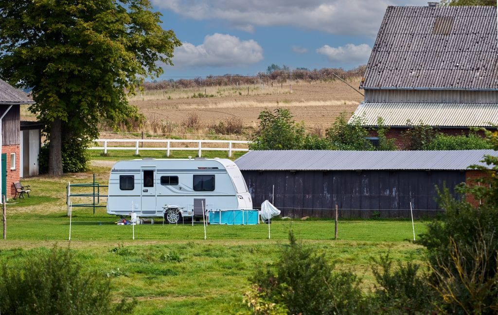 Rest farm in single location only 8 km to the Baltic Sea