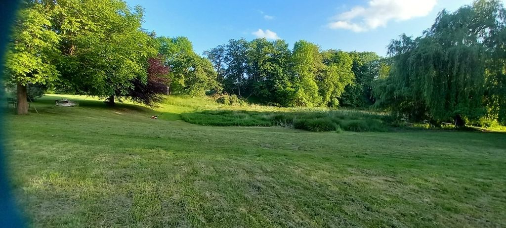 Ruhige Landschaft mit See - Camp am Landgut